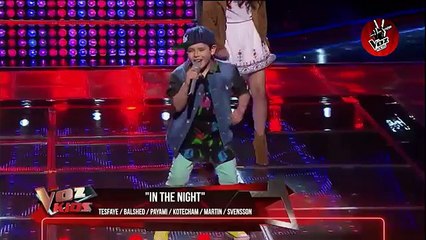André VS Katia VS Ximena TeamMaluma In The Nigth  La Voz Kids México Las Batallas