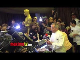 Oscars 2013 Red Carpet and Governors Ball Food PREVIEW by Wolfgang Puck Master Chef