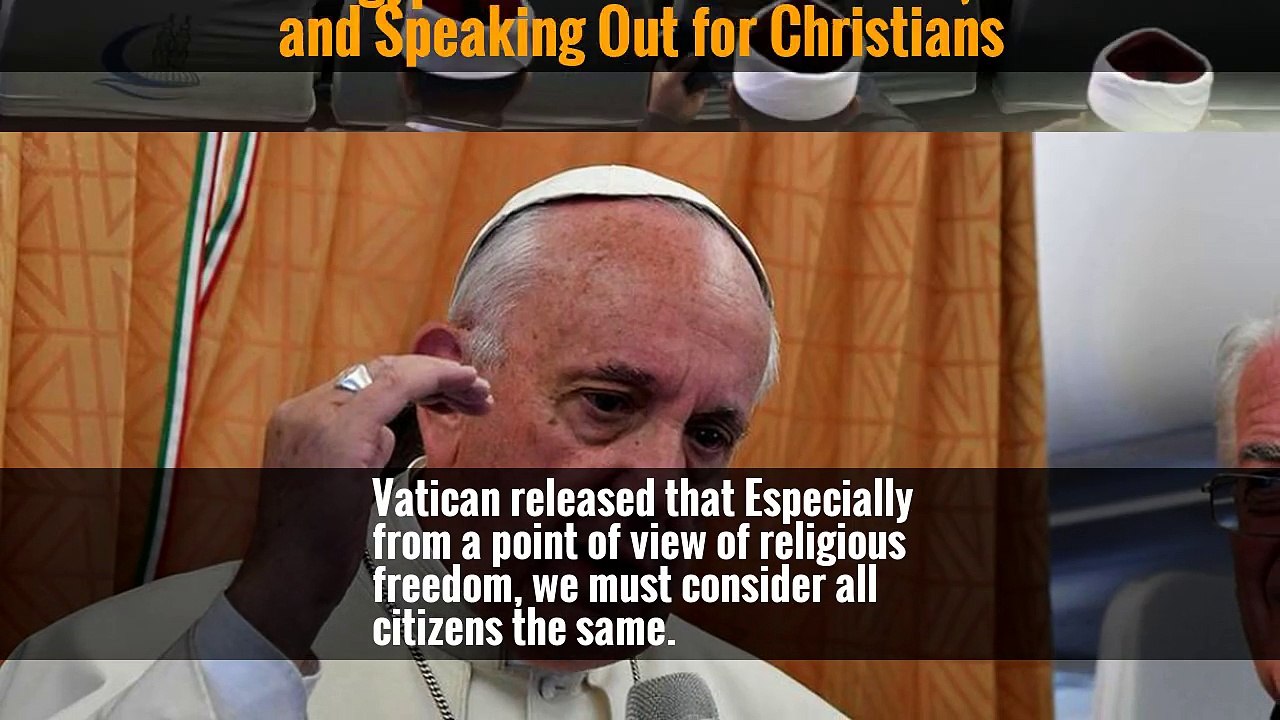 Balancing Act for Pope in Egypt: Outreach to Muslims, and Speaking Out for Christians