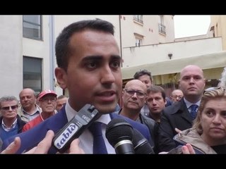 Pomigliano (NA) - Ong e migranti, Di Maio: "Basta coi taxi del Mediterraneo" (29.04.17)