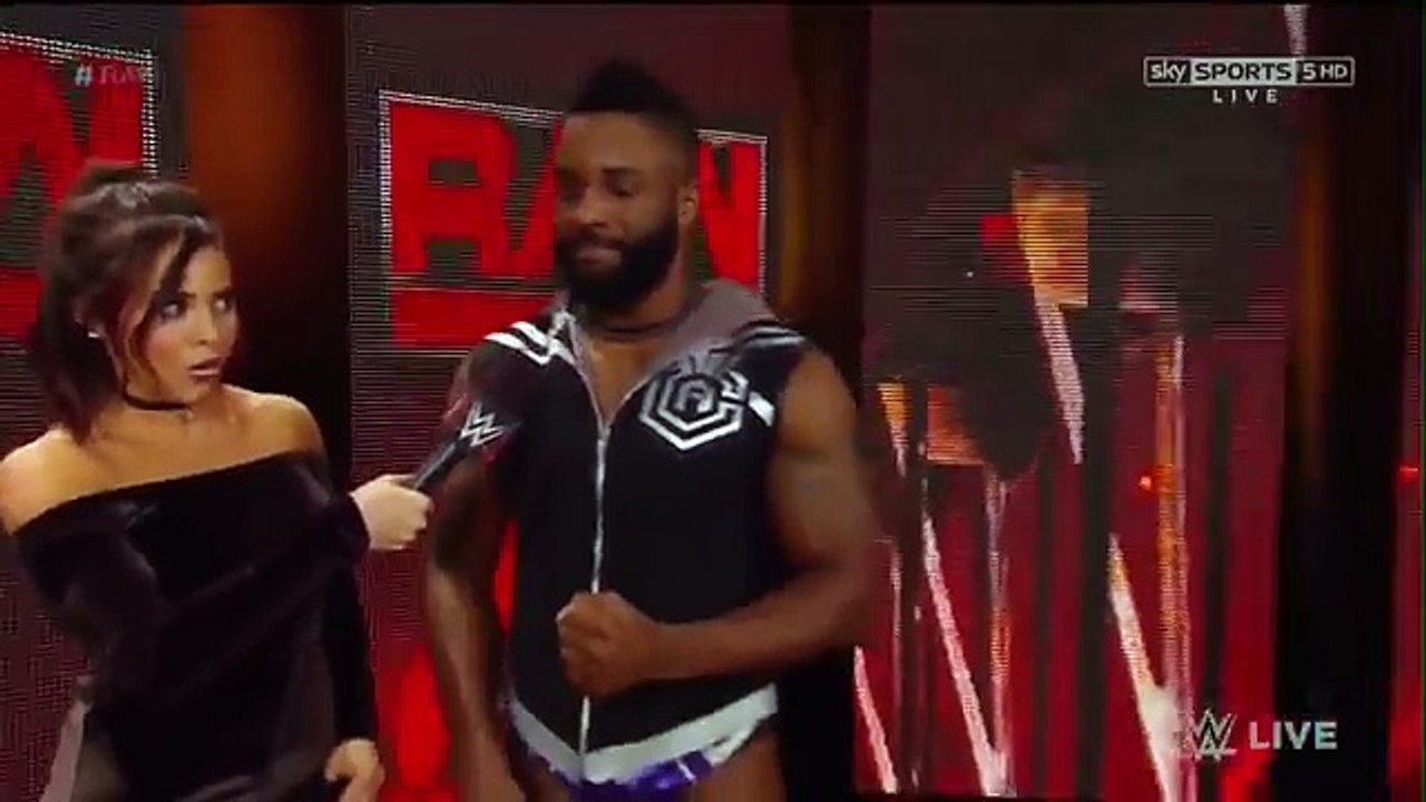 WWE RAW Alicia Fox backstage