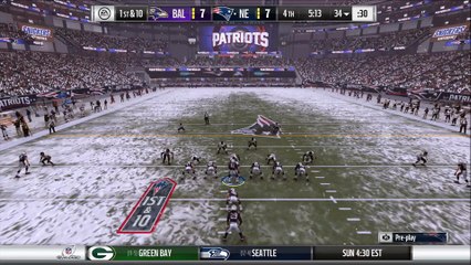 TD Blount vs Baltimore Madden NFL 17