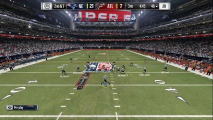 TD Blount vs Atlanta Madden NFL 17