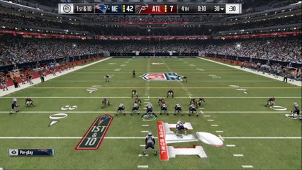 TD Blount vs Atlanta Madden NFL 17
