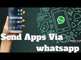 how to send games and apps on WhatsApp