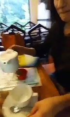 Imran Abbas Naqvi Girl friend video-maya ali from restaurent