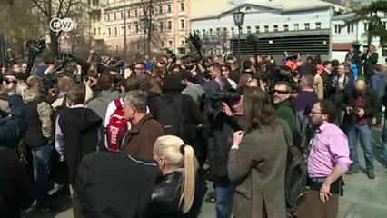 Peaceful anti-Putin protests in Moscow | DW English
