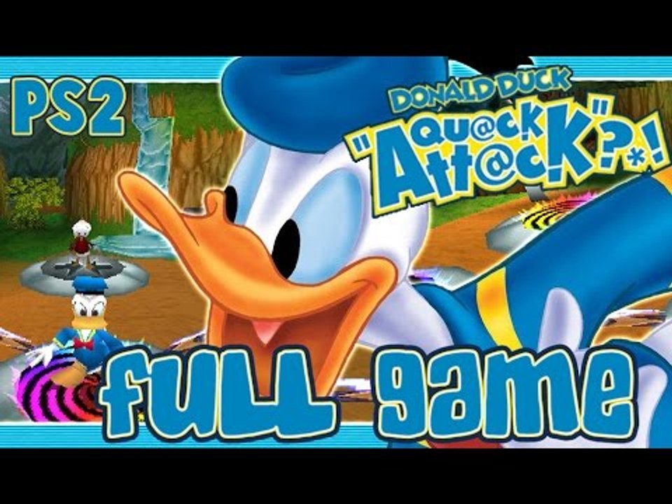 Donald Duck: Goin' Quackers | Quack Attack FULL Movie GAME Longplay (PS2)