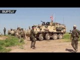 US troops deployed at Syrian border to prevent Turkish & Kurdish forces clashes