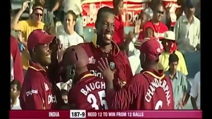 India vs West Indies - Most Dramatic Finish To A Ultimate Battle - Last Over