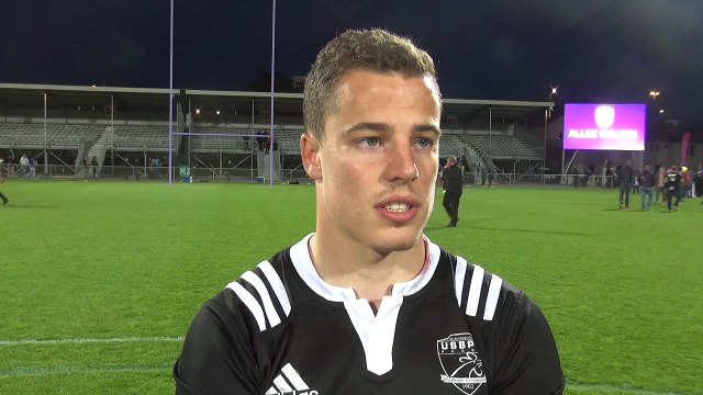 Rugby Fédérale 1 - Pierre Santallier réagit après US Bressane - Chambéry1