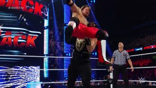 FULL MATCH — AJ Styles vs. Roman Reigns - WWE World Heavyweight Title Match- WWE Payback 2016