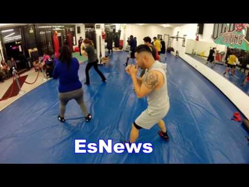 Countering The Jab & Footwork - Ernest Johnson Sr. Old School Boxing San Diego