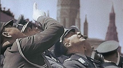 Москва 1 МАЯ 1941 года Красная площадь союзники СССР и Гитлеровская Германия