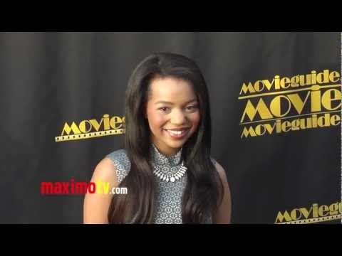 Daphne Blunt Movieguide Awards 2013 Red Carpet Arrivals
