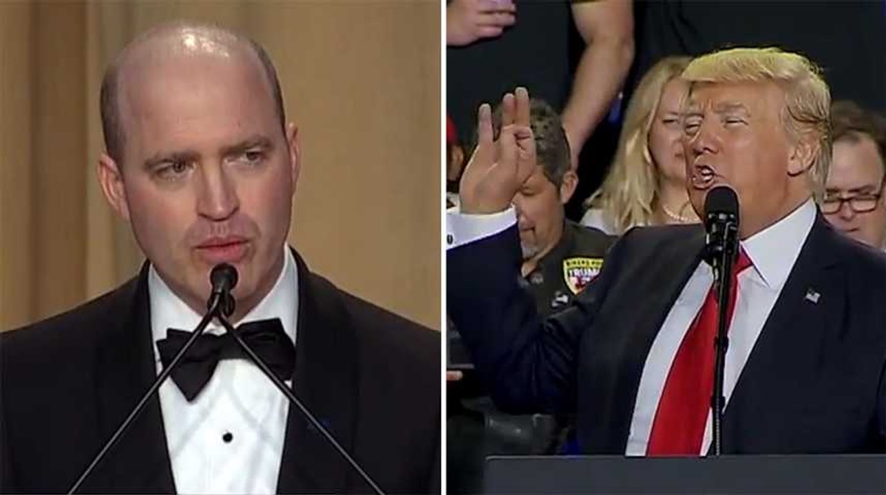 Au même moment, Trump attaque la presse, qui défend sa liberté d'expression