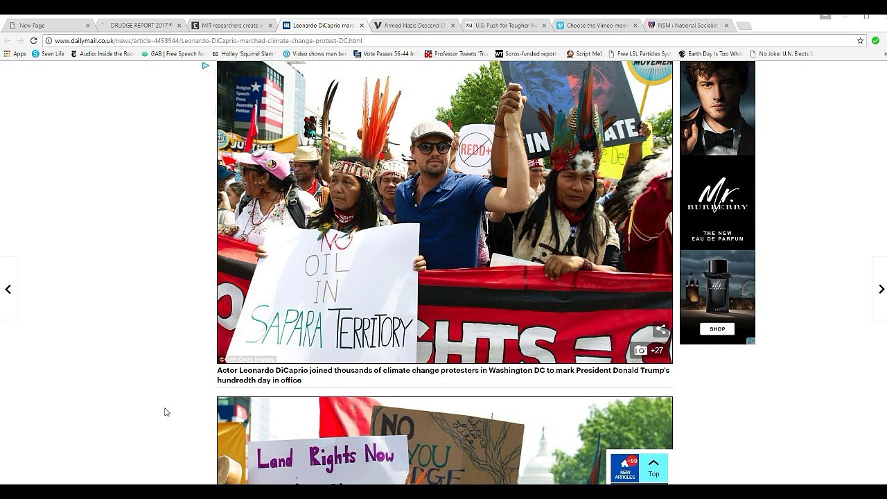 Thousands march against Trump again. Same kooks, different day!