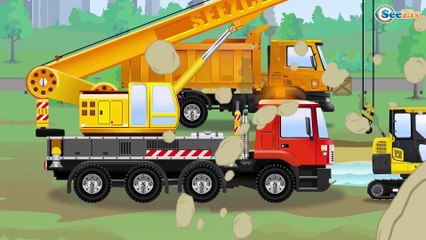 Интересные и развивающие мультфильмы для самых маленьких детей Экскаватор Сборник Всех серий подряд