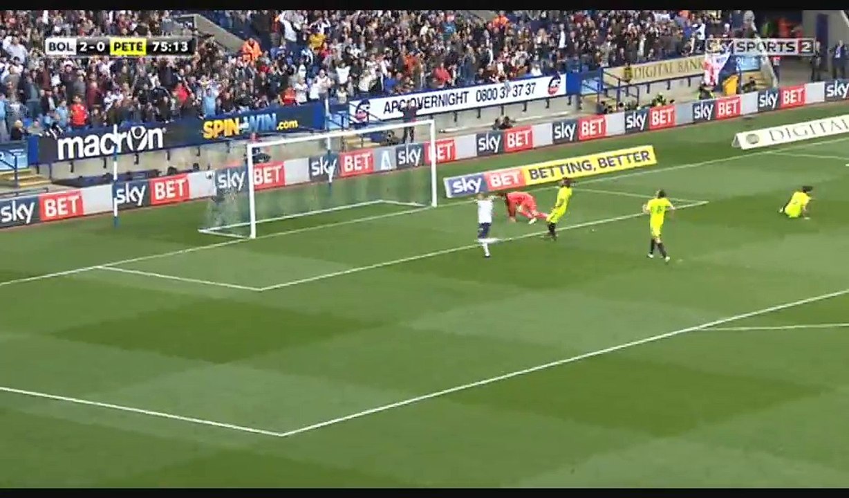 Adam Le Fondre Goal HD - Bolton 3-0 Peterborough - 30.04.2017