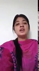 Desi girl singing a sad song watch this video/Desi girl singing a sad song watch this video
