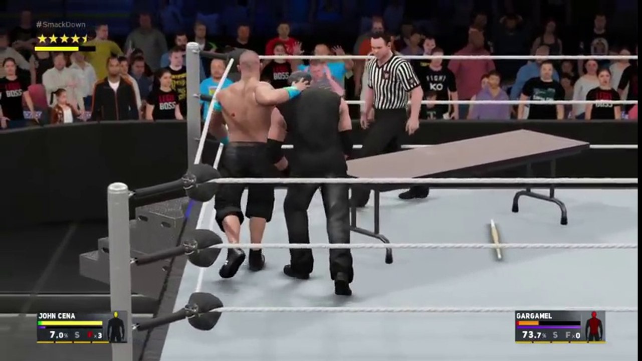 John Cena vs. Gargamel - Extreme Rules match