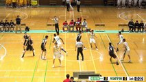 福岡第一vs尽誠学園(Q1)高校バスケ 2017 KAZUCUP 決勝リーグ戦