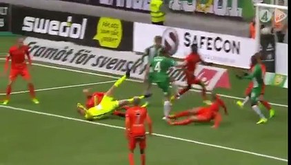 Hammarby 4:0 Eskilstuna City (Swedish Allsvenskan. 29 April 2017)