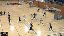 北陸vs帝京長岡(Q3)高校バスケ 2017 北信越新人大会決勝