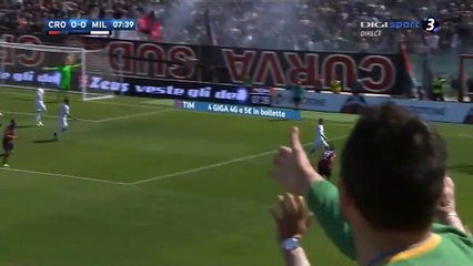 Marcello Trotta Goal HD - Crotone 1-0 AC Milan - 30.04.2017