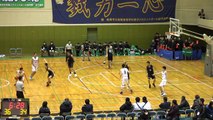 市立船橋vs幕張総合(Q3)高校バスケ 2017 千葉県新人戦準決勝