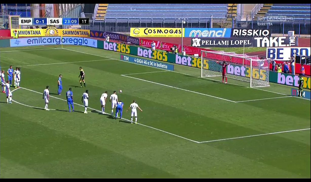 Manuel Pucciarelli Goal HD - Empoli 1-1 Sassuolo - 30.04.2017