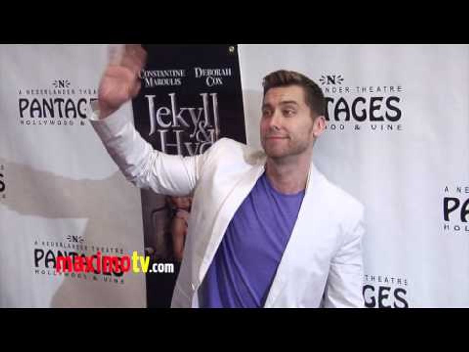 Lance Bass at "Jekyll & Hyde" Los Angeles Play Opening Red Carpet ARRIVALS