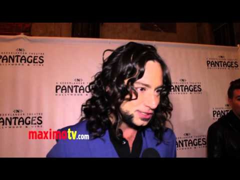Constantine Maroulis Interview at "Jekyll & Hyde" Los Angeles Play Opening