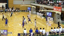 福岡vs石川(Q3)高校バスケ 2016 いわて国体少年男子準決勝