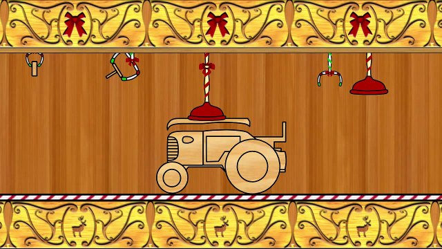 Santa's Workshop 'Tractor' L'atelier de Noël 'Tracteur'-nlhajp3Ko9s