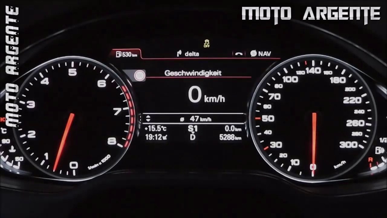 Audi A8 L W12 6.3 500 Accélération 0 à 100 kmh