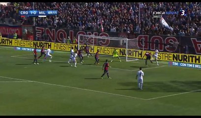Cristian Zapata Goal HD - Crotone 1-1 AC Milan - 30.04.2017