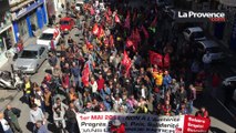 Vidéo : des milliers de manifestants à Marseille pour le 1er mai