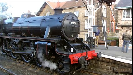 Diesel and Steam Hauled Train