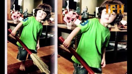 SRK and AbRam promote Raees with perfect Swag.