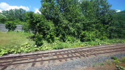 JR北海道 特急オホーツク１号 （キハ183系運行） 超広角車窓 遠軽まで進行左側 札幌～網走 part 4/6