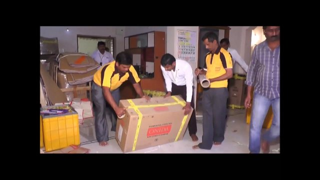 Agarwal Packers and Movers - AC Packing Process