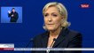 Marine Le Pen, "une présidente qui accueille avec hospitalité les étrangers qui respectent nos lois"