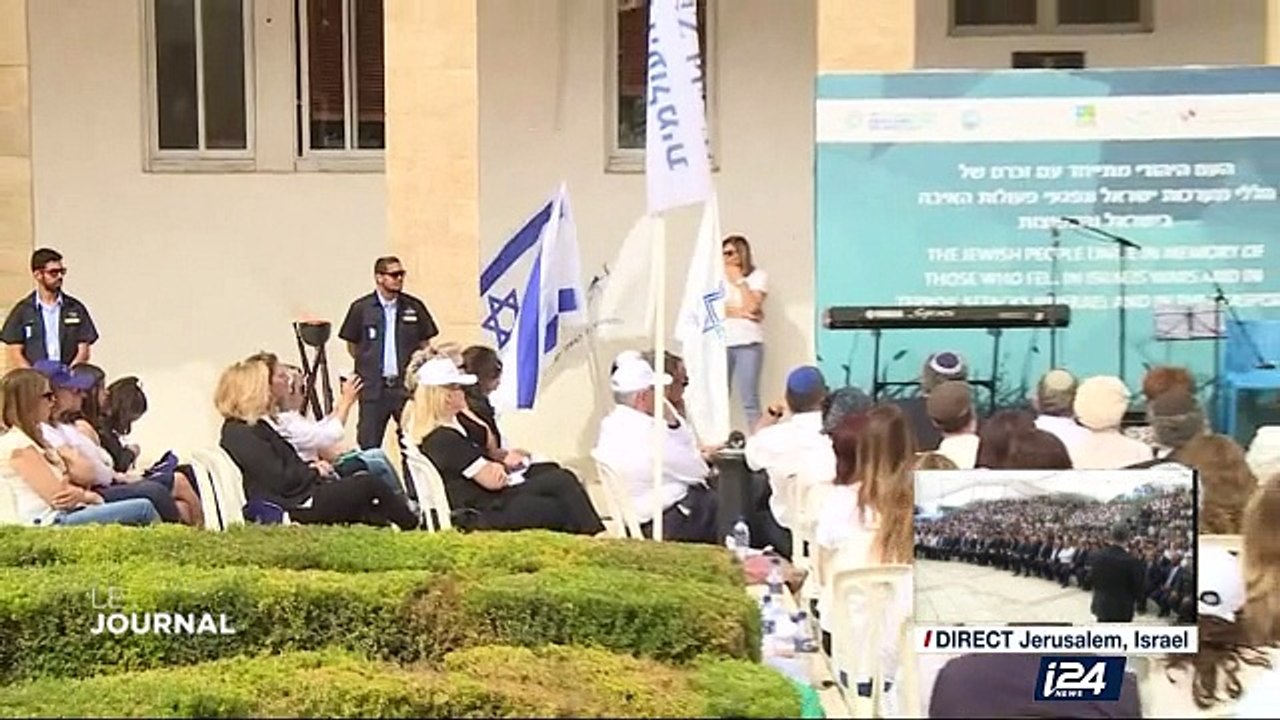 Israël - Yom HaZikaron. Cérémonie en mémoire de...