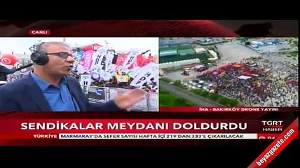 Bakırköy'deki 1 Mayıs mitinginde hayır sloganları