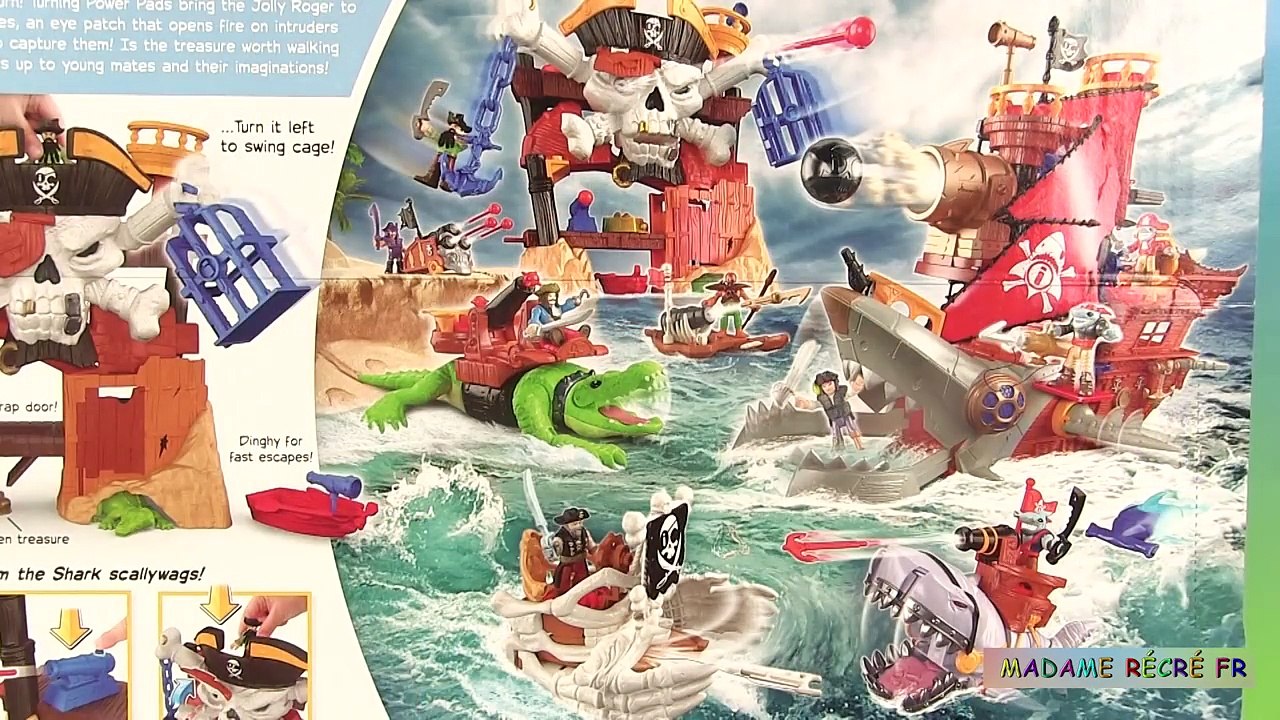 Imaginext Le Repère de Barbe Noire Blackbeard’s Lair