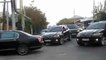 Armenian Mafia Cars cortege. Wedding in Yerevan
