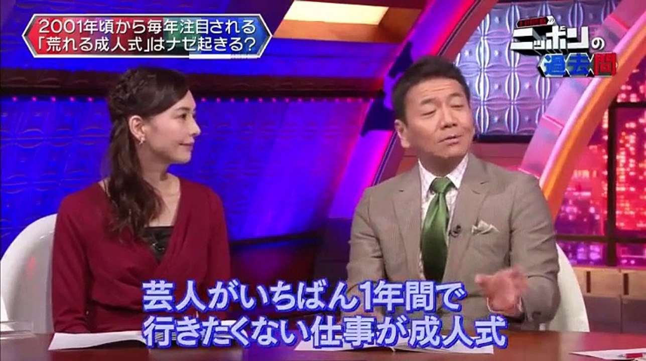 上田晋也のニッポンの過去問【第77回】「成人式はなぜ荒れるようになったのか？」 2017年01月11日