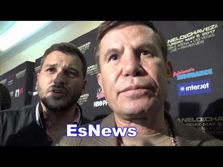 julio cesar chavez - no mexican fighter would do what canelo did with his belt  EsNews Boxing
