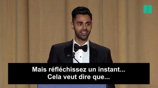 Ce comédien s'est chargé de faire rire au dîner des correspondants